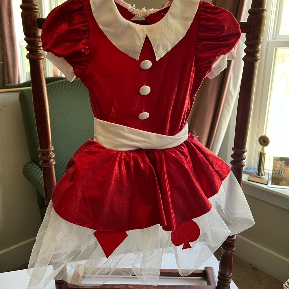 Dance Costume red dress CXS